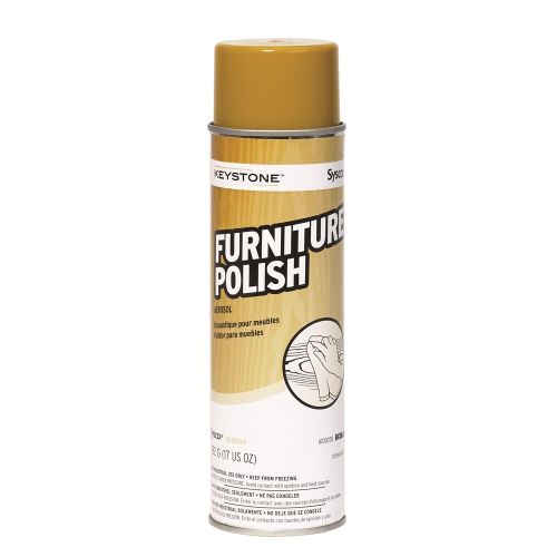 Keystone Furniture Polish (Oil-Based), Aerosol, 17oz, #06100200